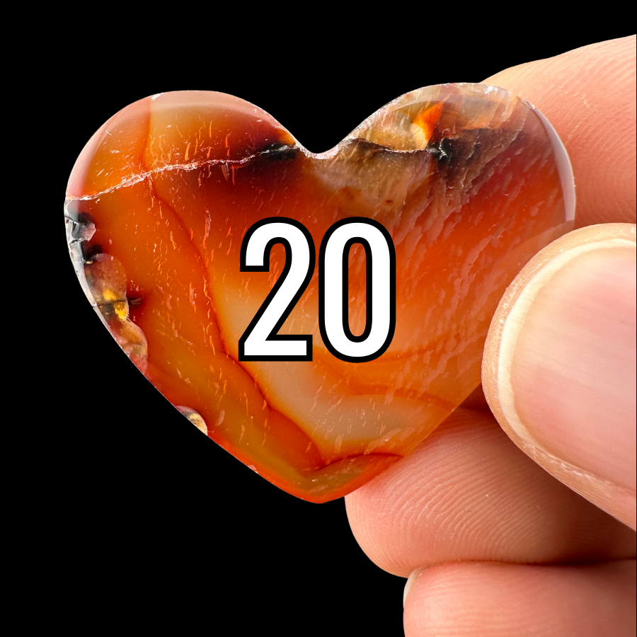 Seconds: 10 Carnelians