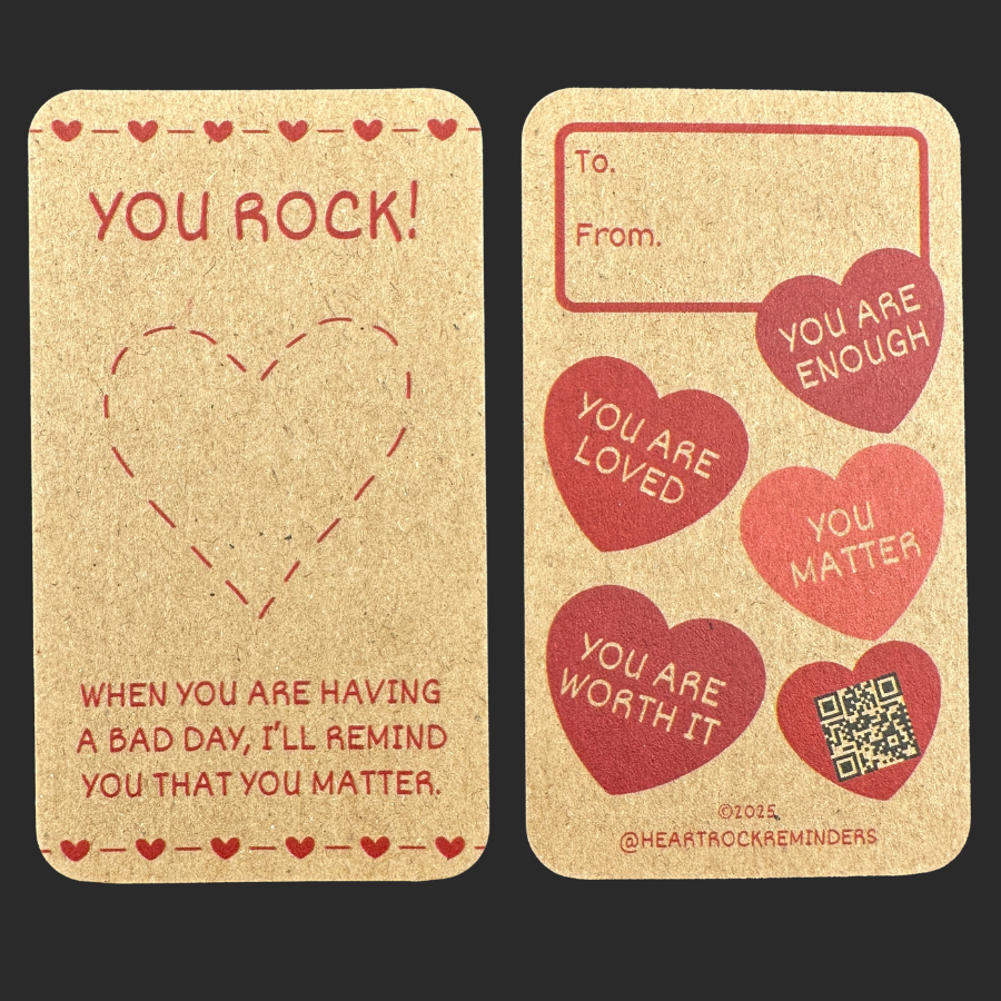 Valentine's Day Heart Rock Kit (20 Count)