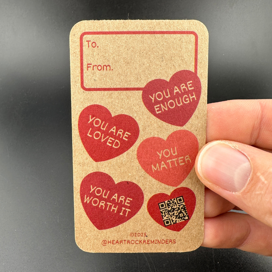 Valentine's Day Heart Rock Kit (20 Count)