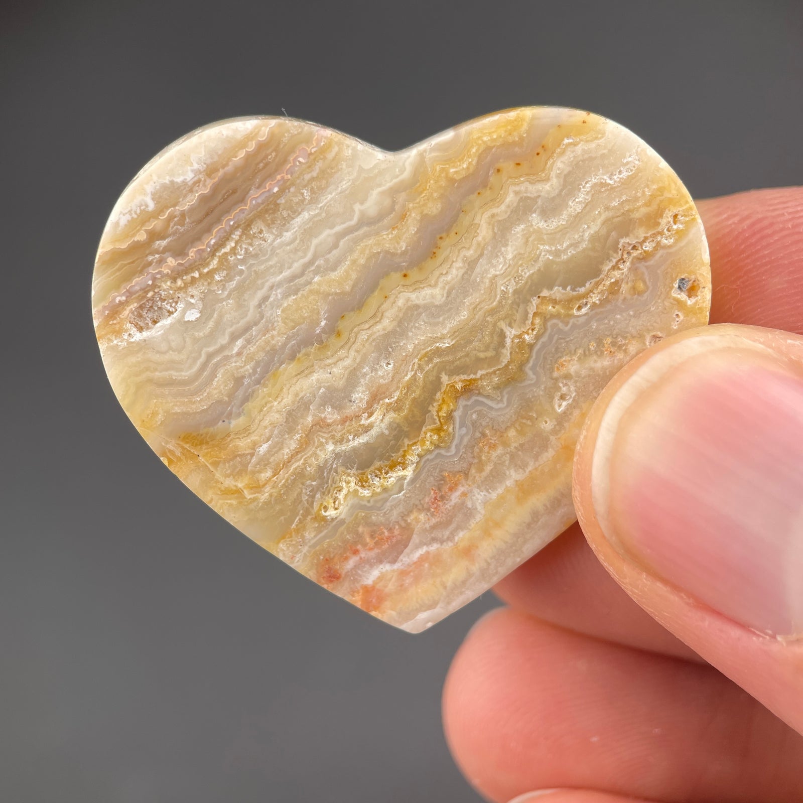 Yellow Banded Calcite