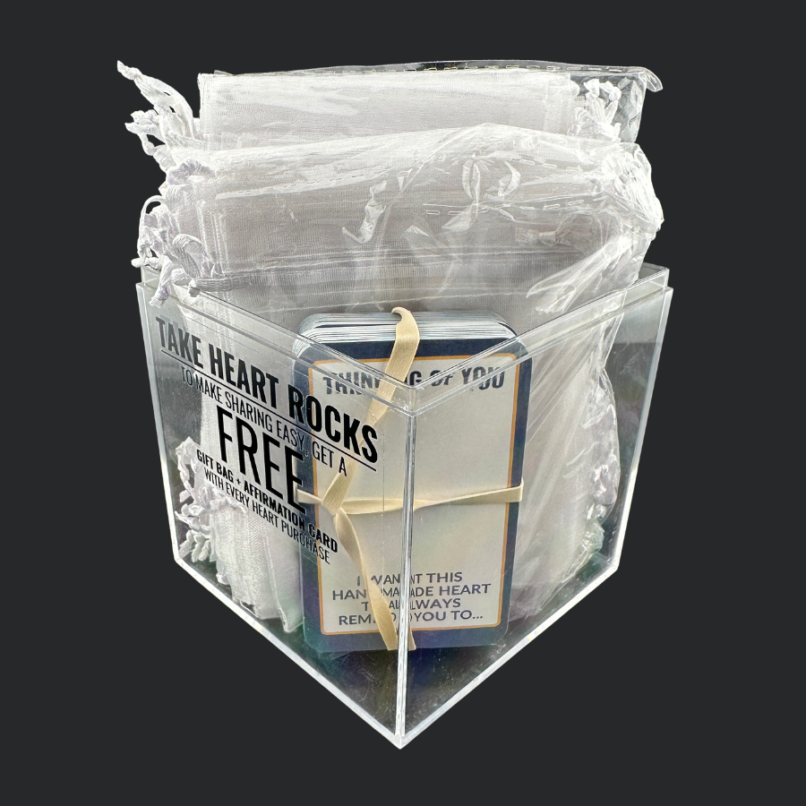 Display Cube: 100 Affirmation Cards + Gift Bags