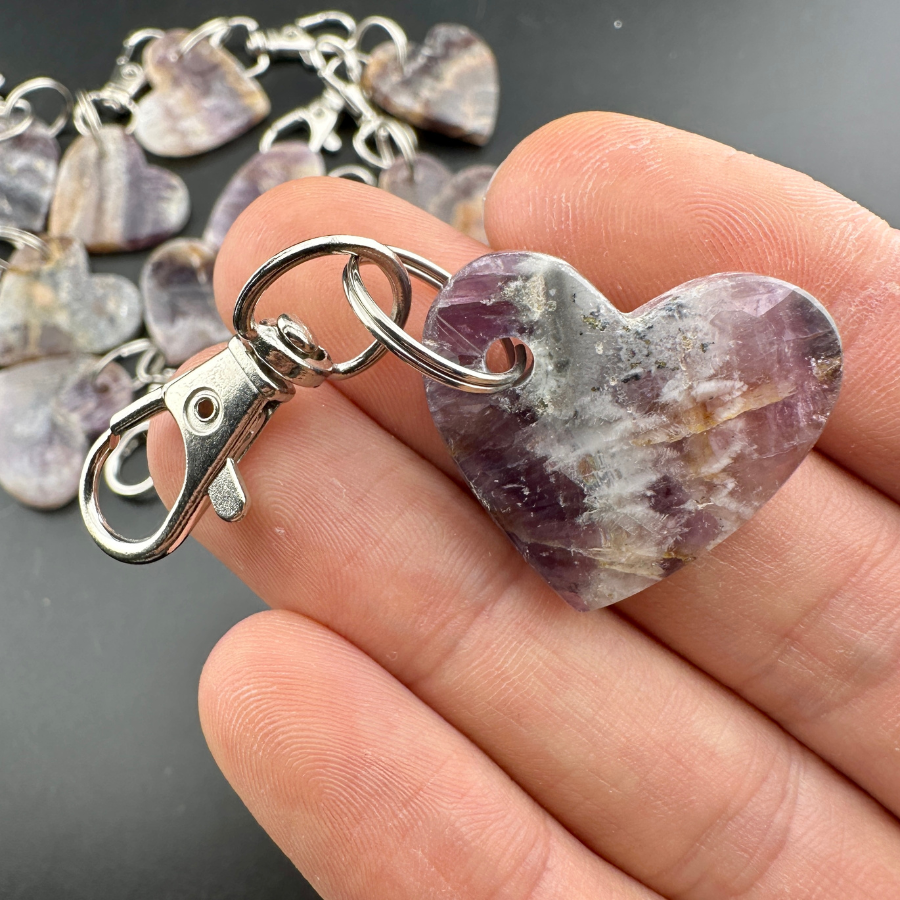 Dream Amethyst Keychain