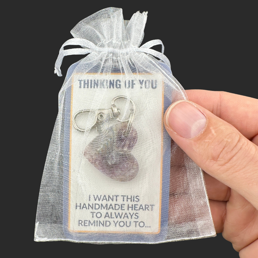 Dream Amethyst Keychain