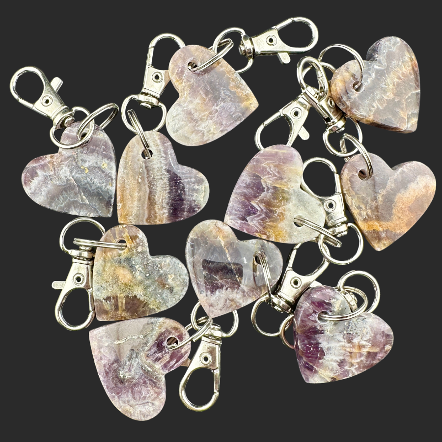 Dream Amethyst Keychain