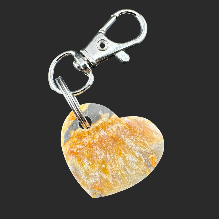 Bumblebee Jasper Keychain