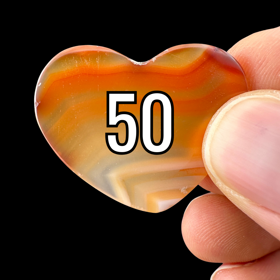 Seconds: 10 Carnelians