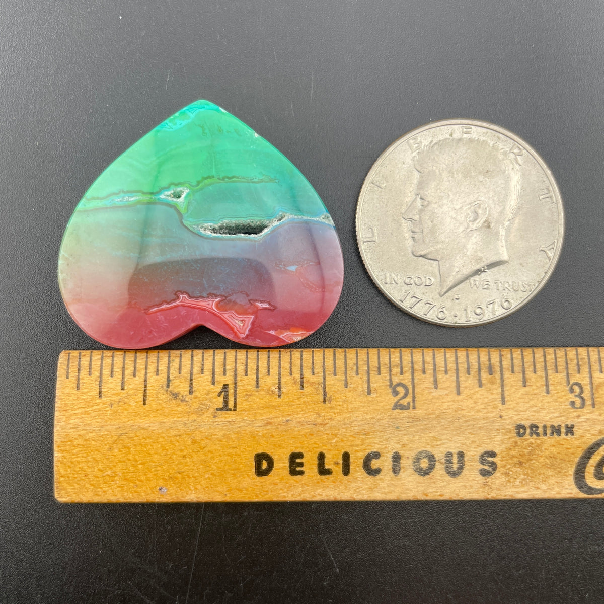 Rainbow-dyed White Lace Agate