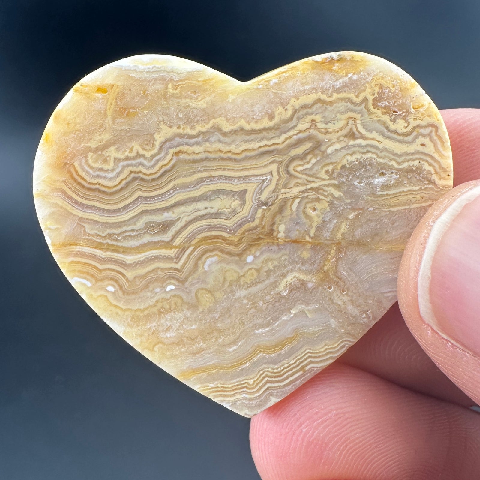 Yellow Banded Calcite