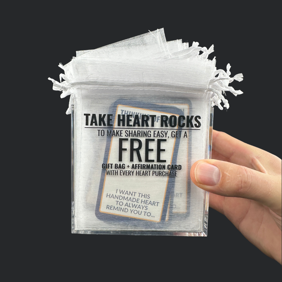 Display Cube: 100 Affirmation Cards + Gift Bags