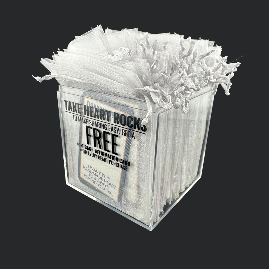Display Cube: 100 Affirmation Cards + Gift Bags