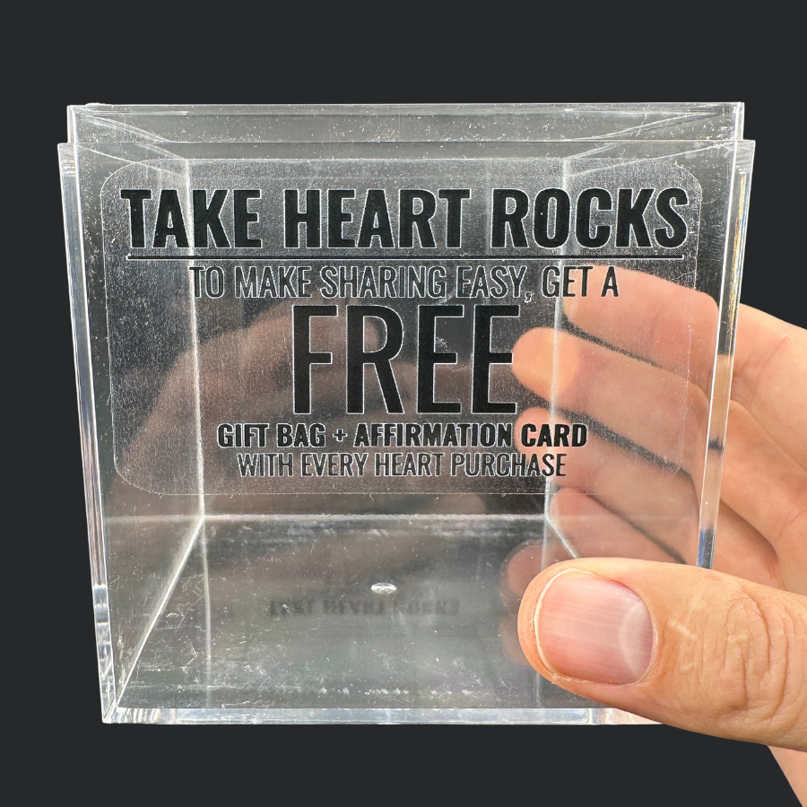 Display Cube: 100 Affirmation Cards + Gift Bags